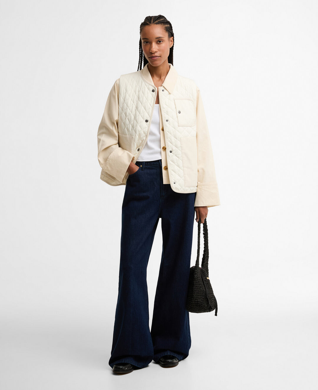 Thulby  Quilted Gilet (Neutral)