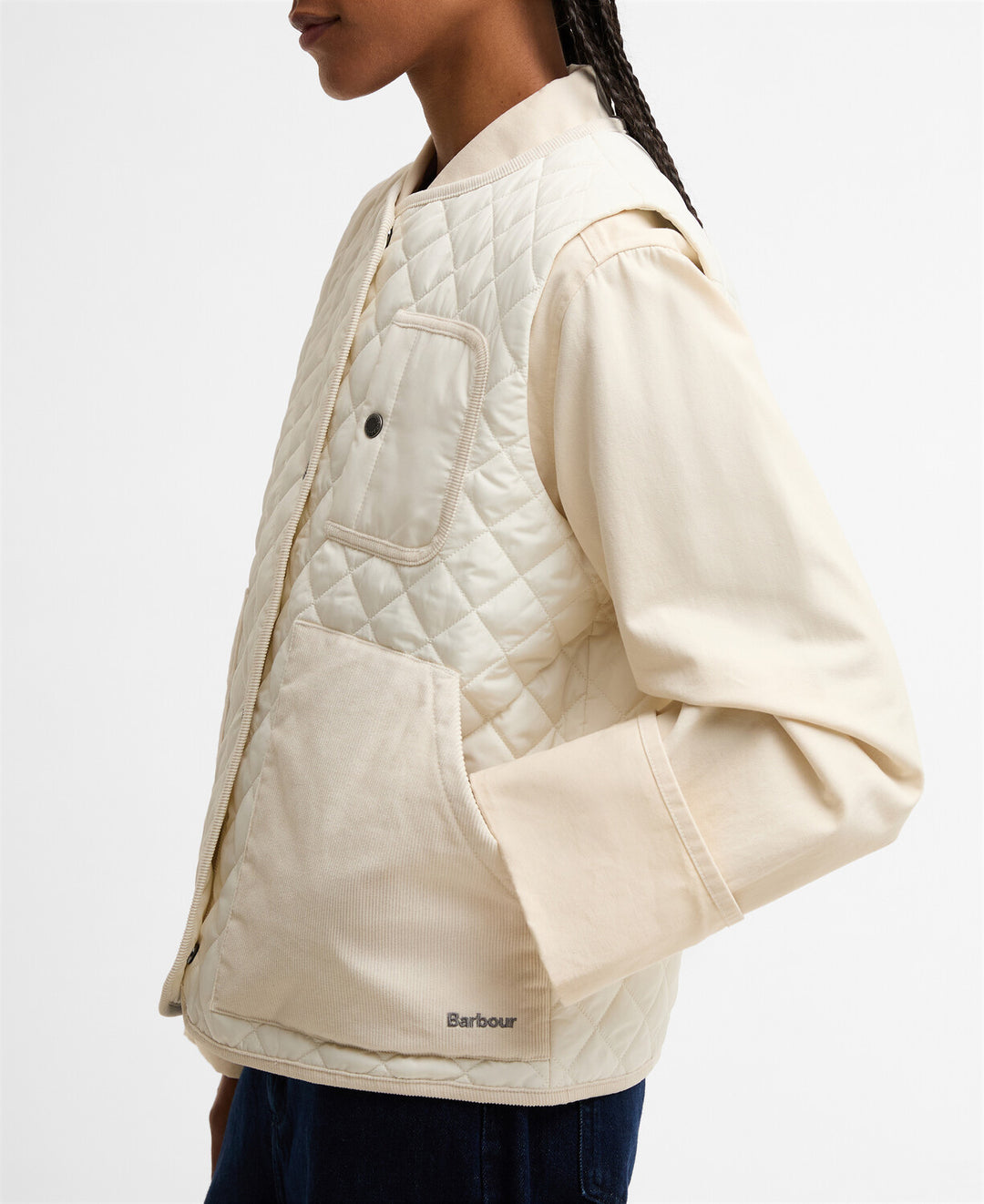 Thulby  Quilted Gilet (Neutral)