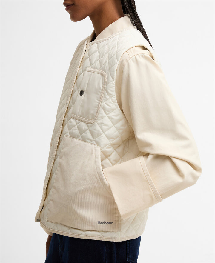 Thulby  Quilted Gilet (Neutral)