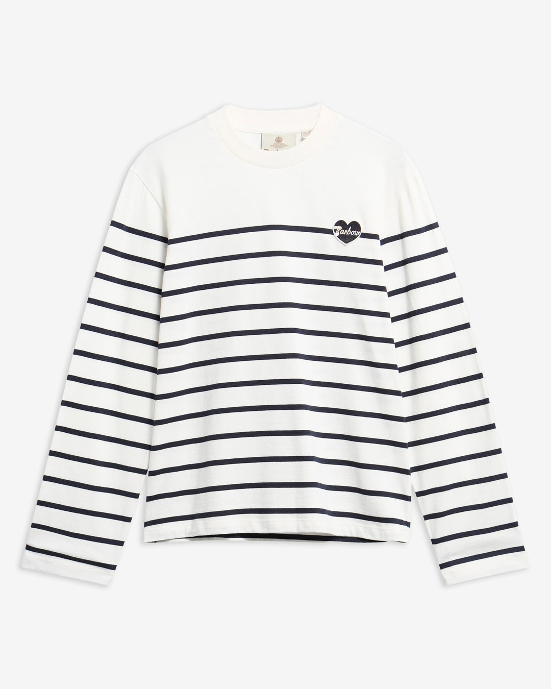 Harling Striped Top (Cloud/Dark Navy)