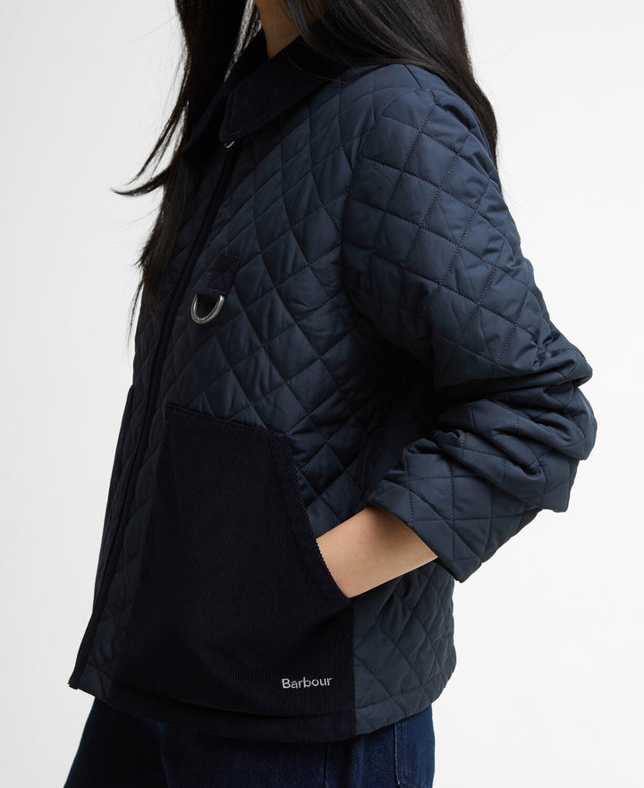 Aylesby  Quilted Jacket (Dark Navy)