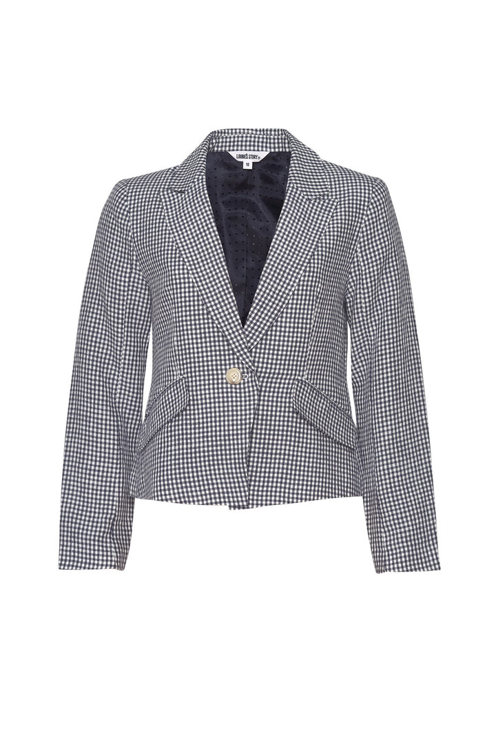 Kidston Jacket (Indigo Check)