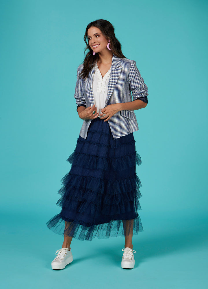 Kidston Jacket (Indigo Check)