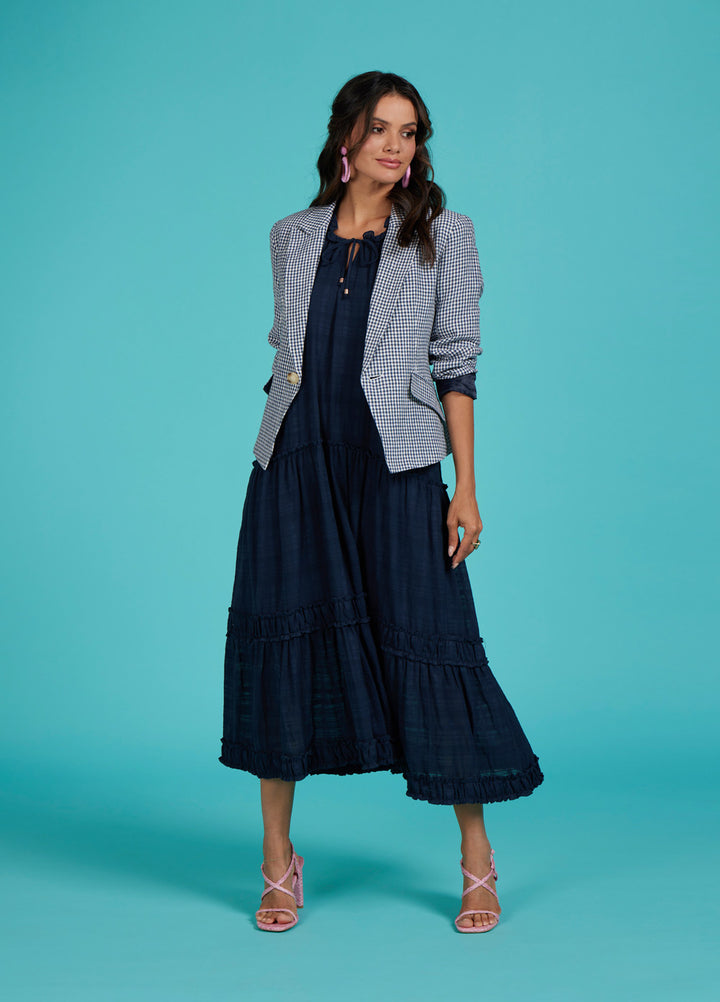 Kidston Jacket (Indigo Check)