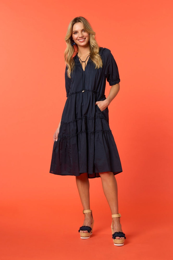 Matisse Dress (Indigo)