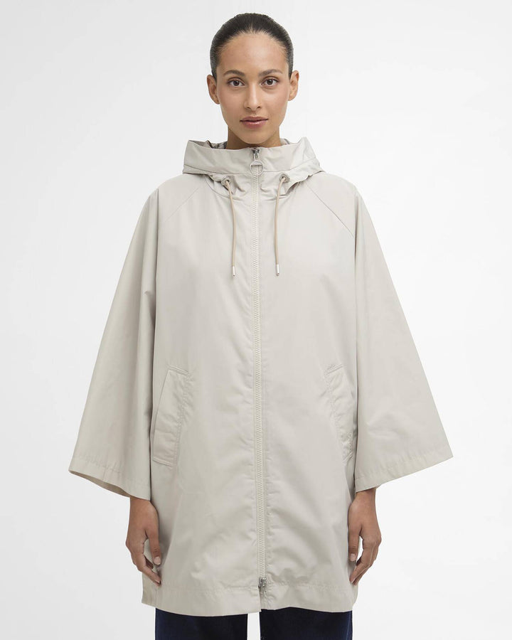Kinsale Showerproof Cape (Mist/Dress Navy Tartan)