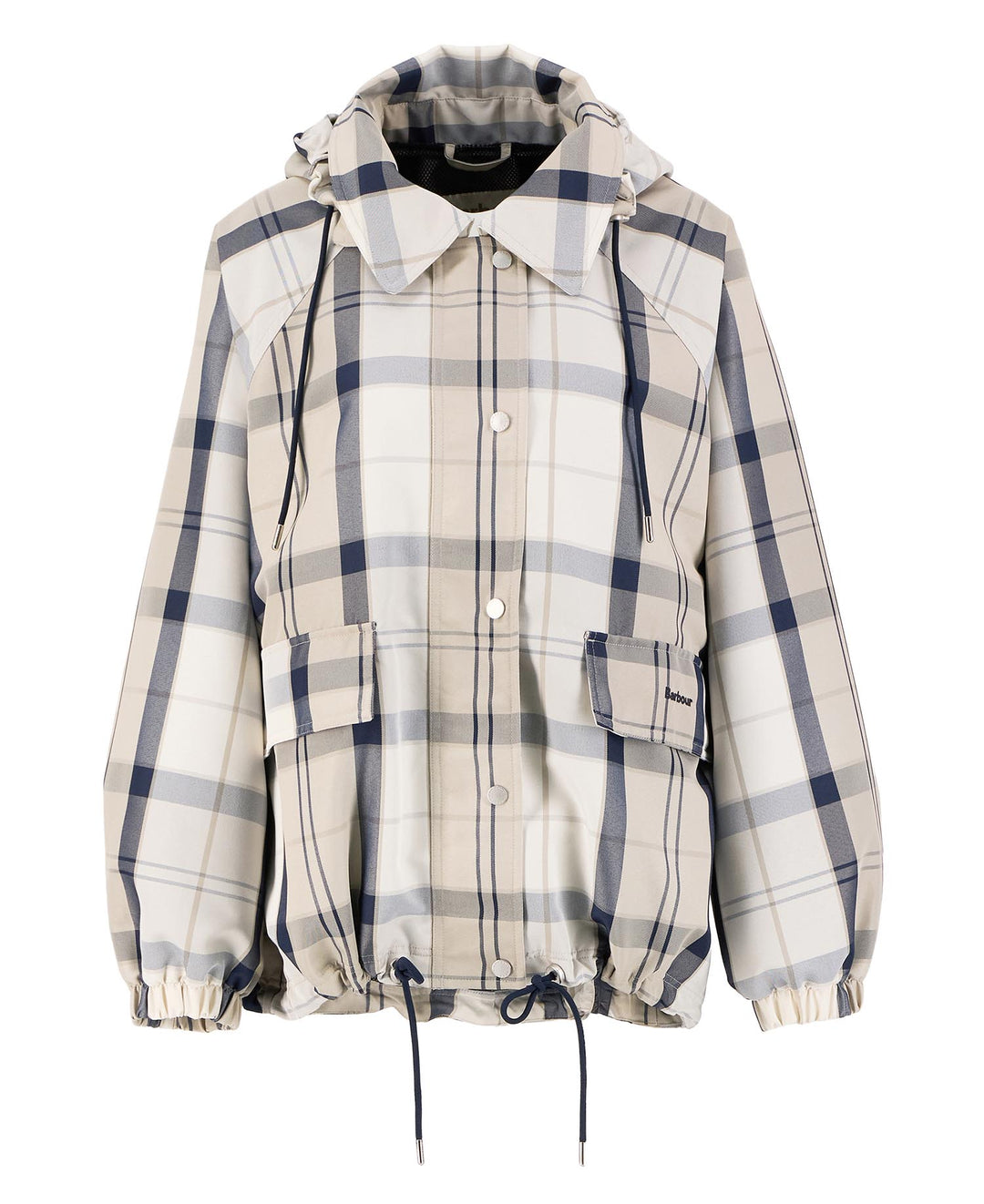 Ballina Check Showerproof Jacket (Dress Navy Tartan)