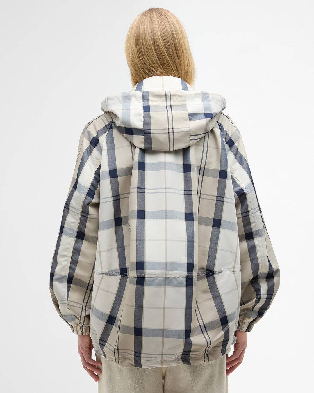 Ballina Check Showerproof Jacket (Dress Navy Tartan)