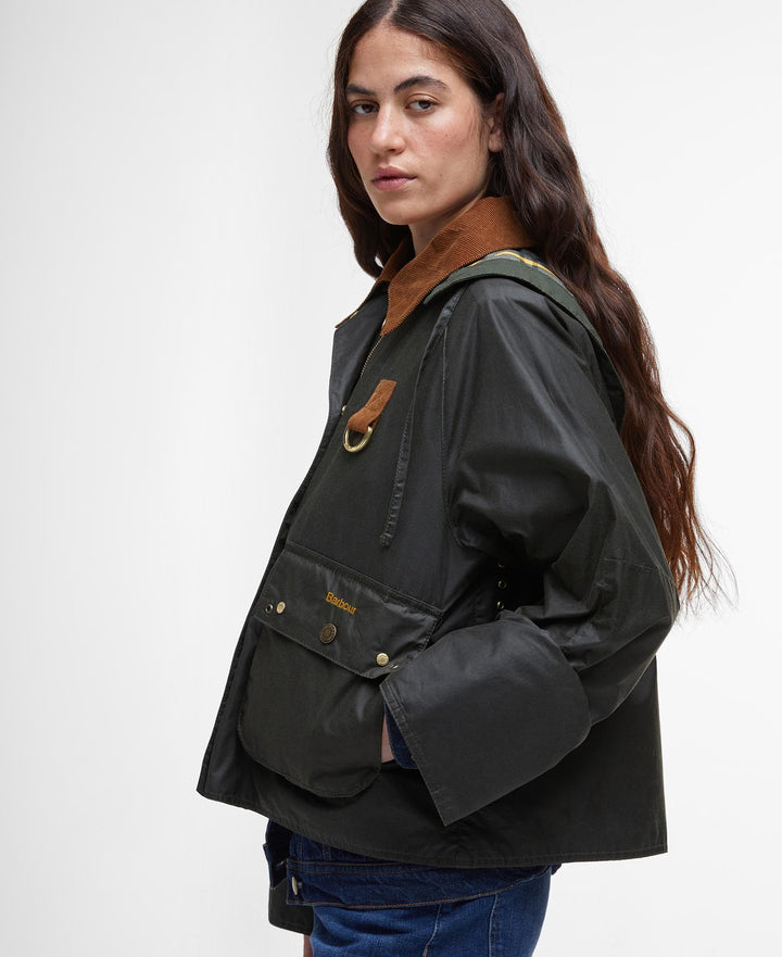 Erma Wax Jacket (Ancient Olive)