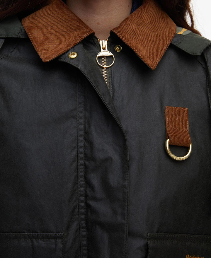 Erma Wax Jacket (Ancient Olive)