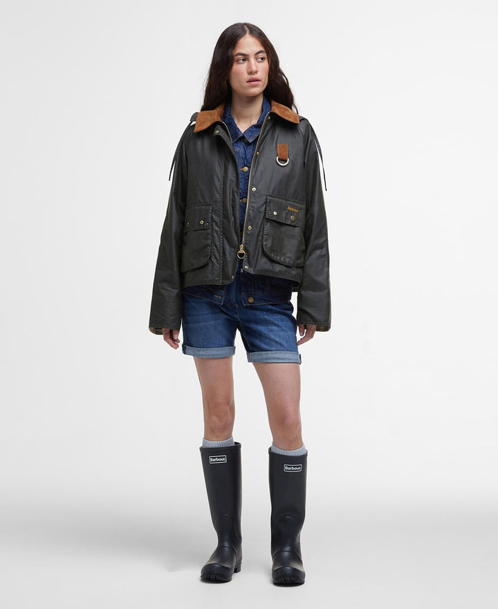 Erma Wax Jacket (Ancient Olive)