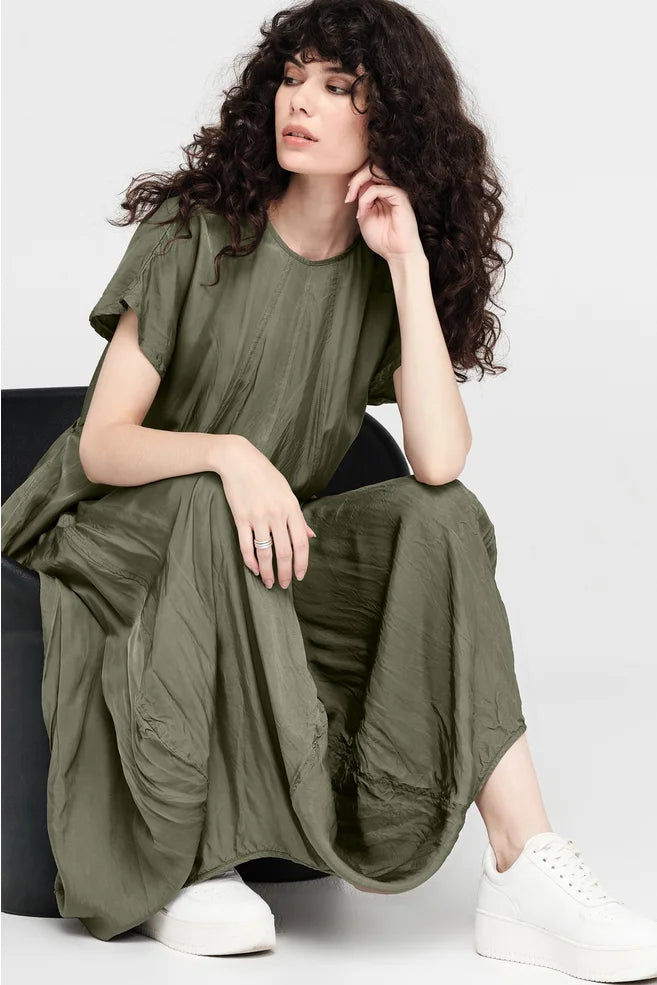 Lapse Dress (Moss Green)
