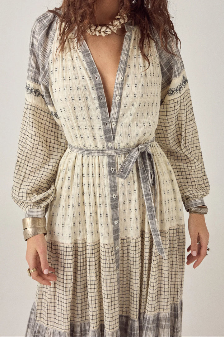 Alba Dress (Patchwork Notes)