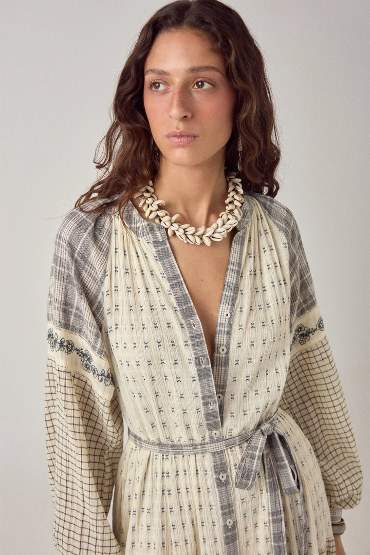 Alba Dress (Patchwork Notes)