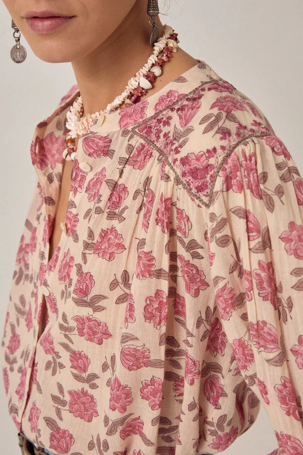 Lennox Blouse (Gordon Roses)