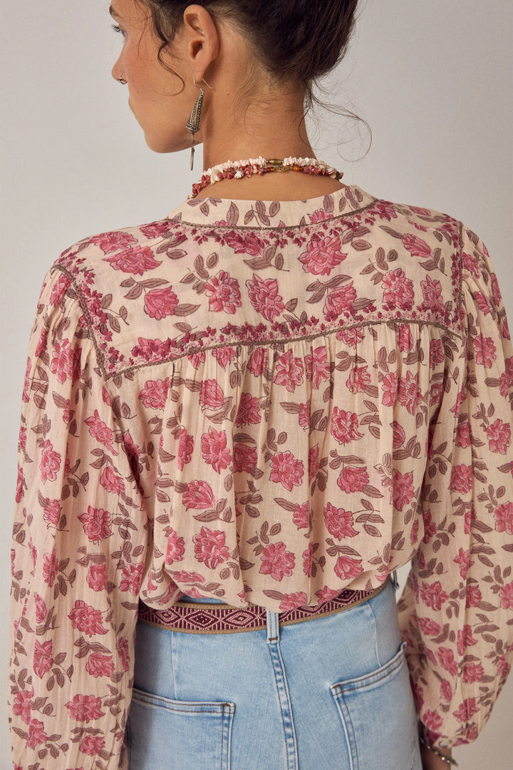 Lennox Blouse (Gordon Roses)