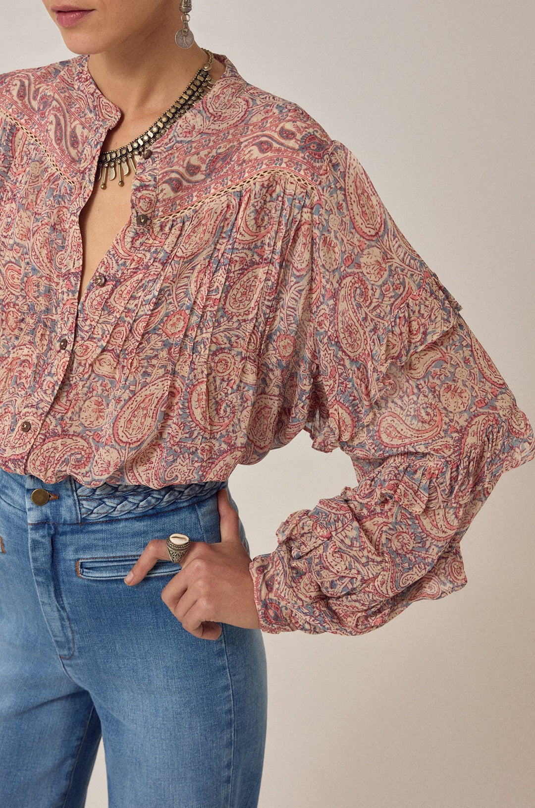 Cosima Blouse (Wild Dust)