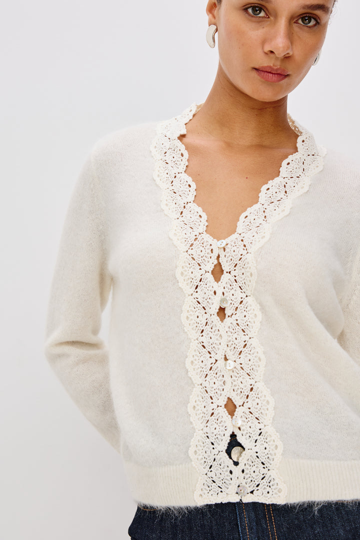 Mer Cardigan (Ivory)