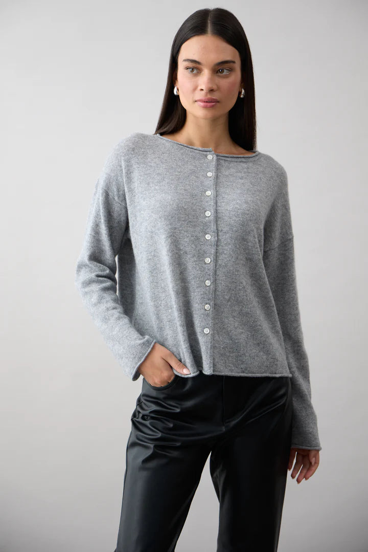 PURE Reversible Cardi (Graphite)