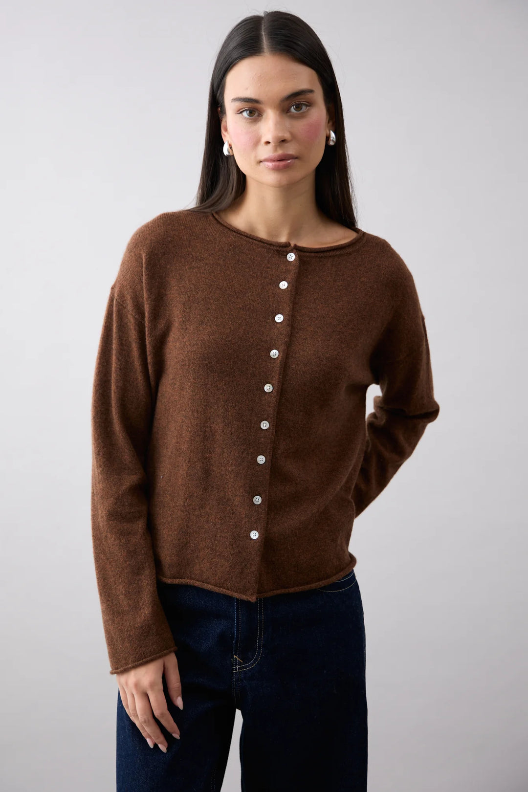 PURE Reversible Cardi (Umber)
