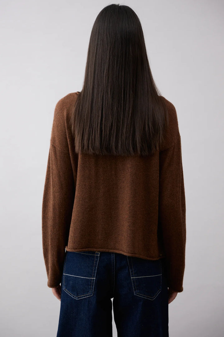 PURE Reversible Cardi (Umber)