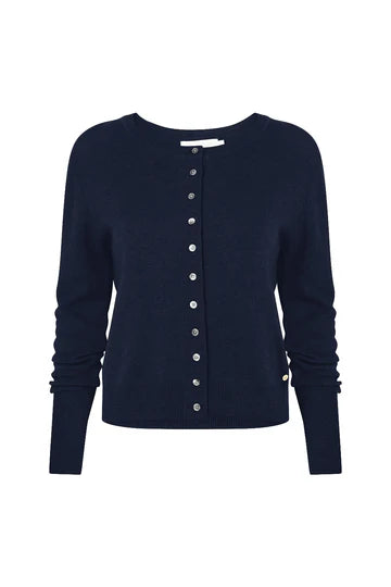 Essential Slim Cardi (French Navy)