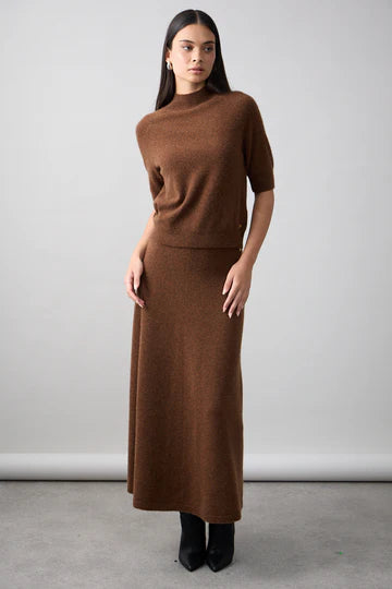 Remi Mock Neck (Umber)