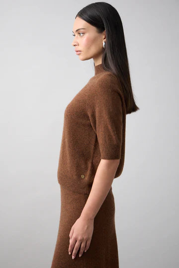 Remi Mock Neck (Umber)