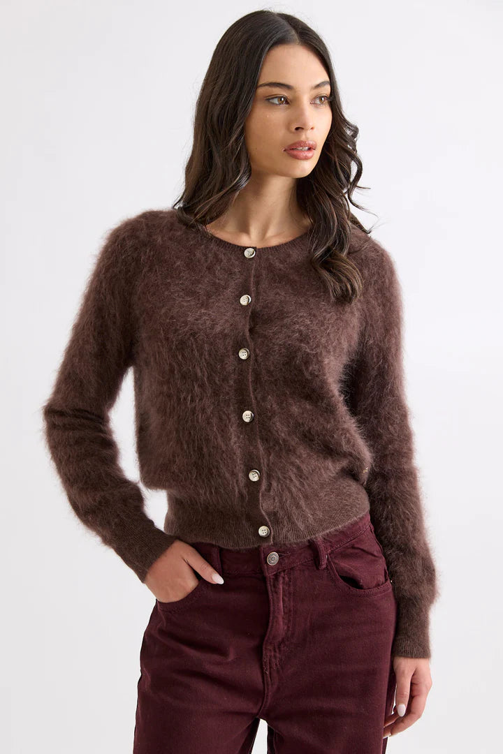 Sierra Cardi (Dark Chocolate)