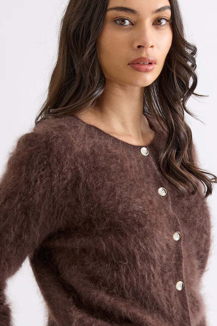 Sierra Cardi (Dark Chocolate)