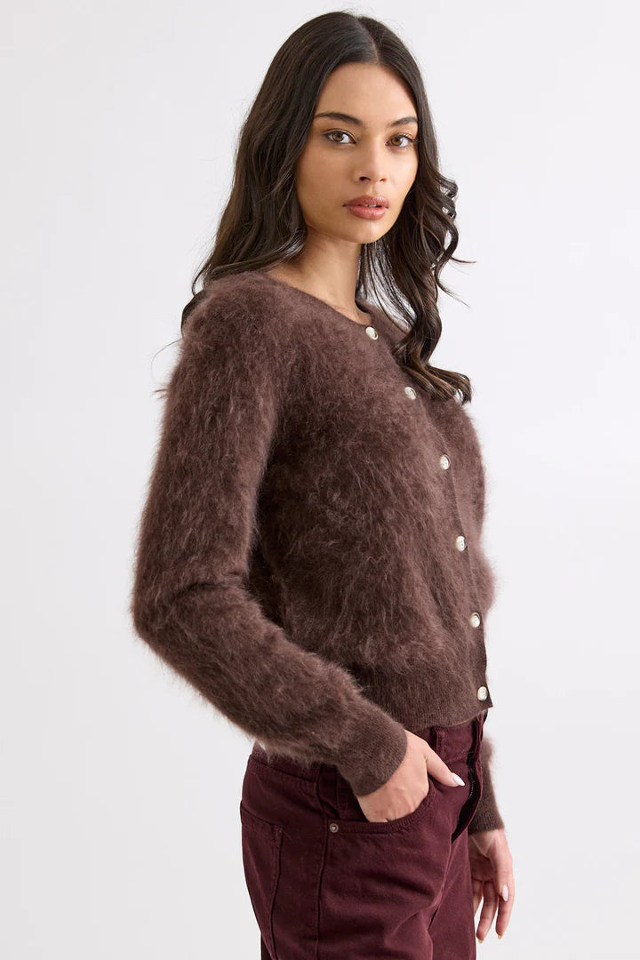 Sierra Cardi (Dark Chocolate)