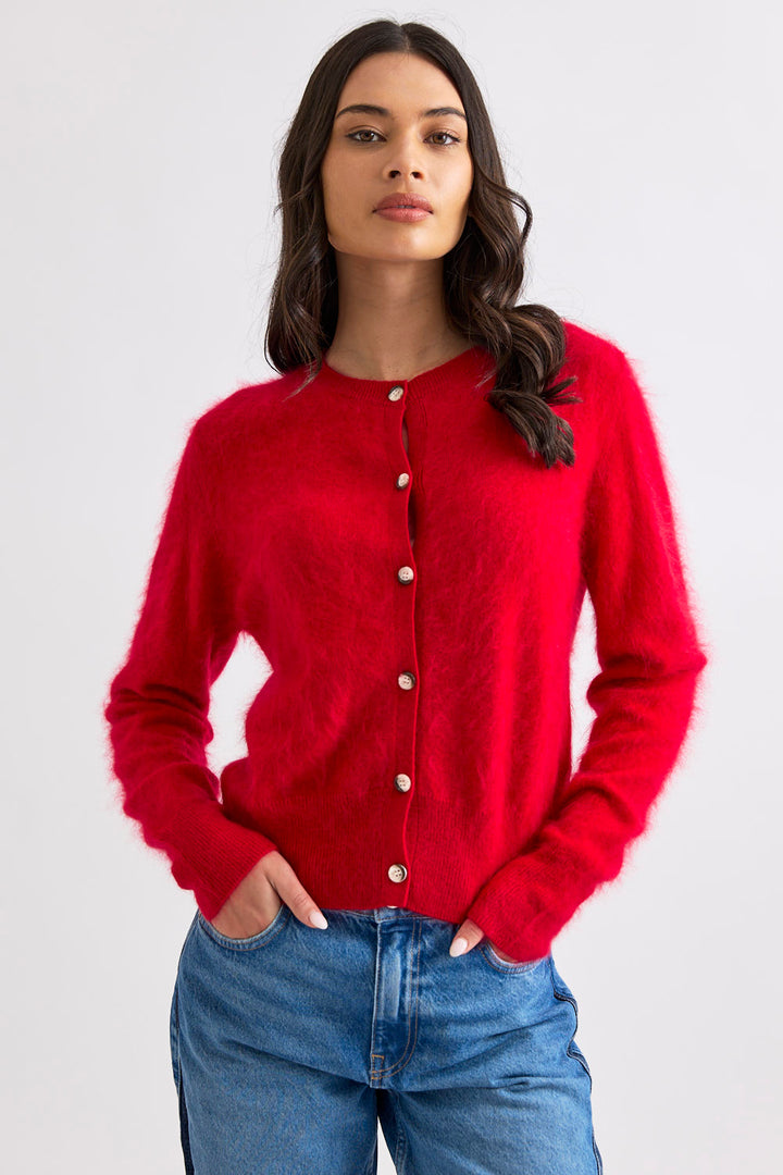 Sierra Cardi (Scarlet)
