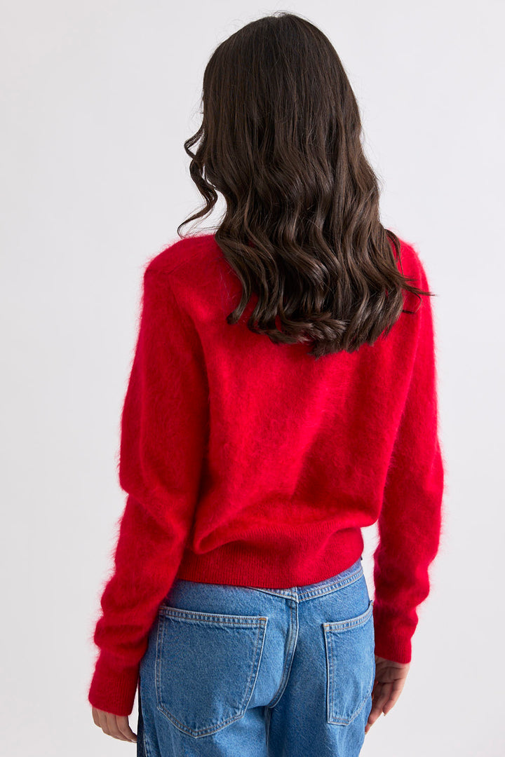 Sierra Cardi (Scarlet)