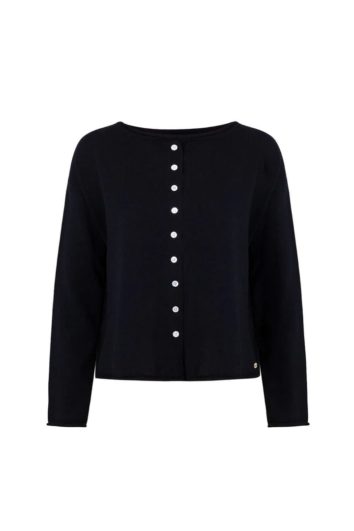 PURE Reversible Cardi (Jet black)