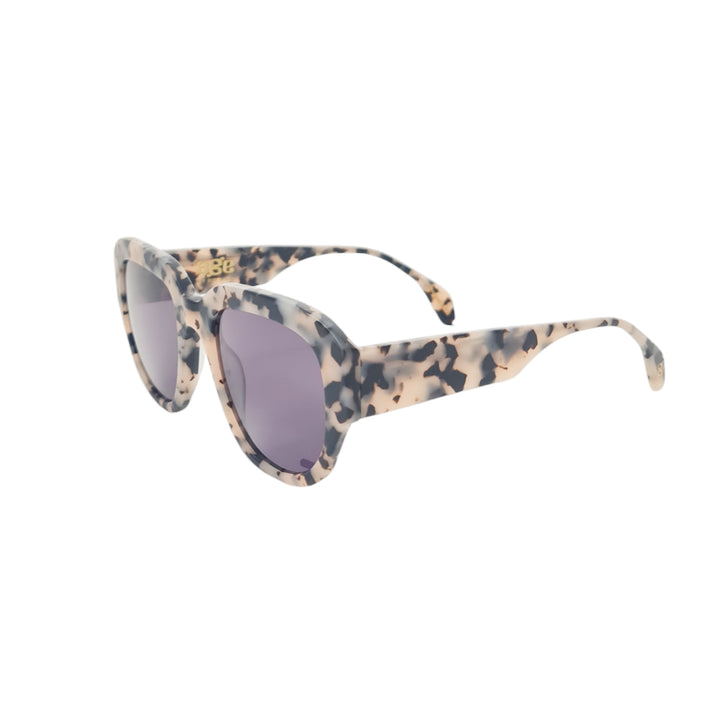 Montage Sunglasses ( Milky Tortoiseshell / Grey)