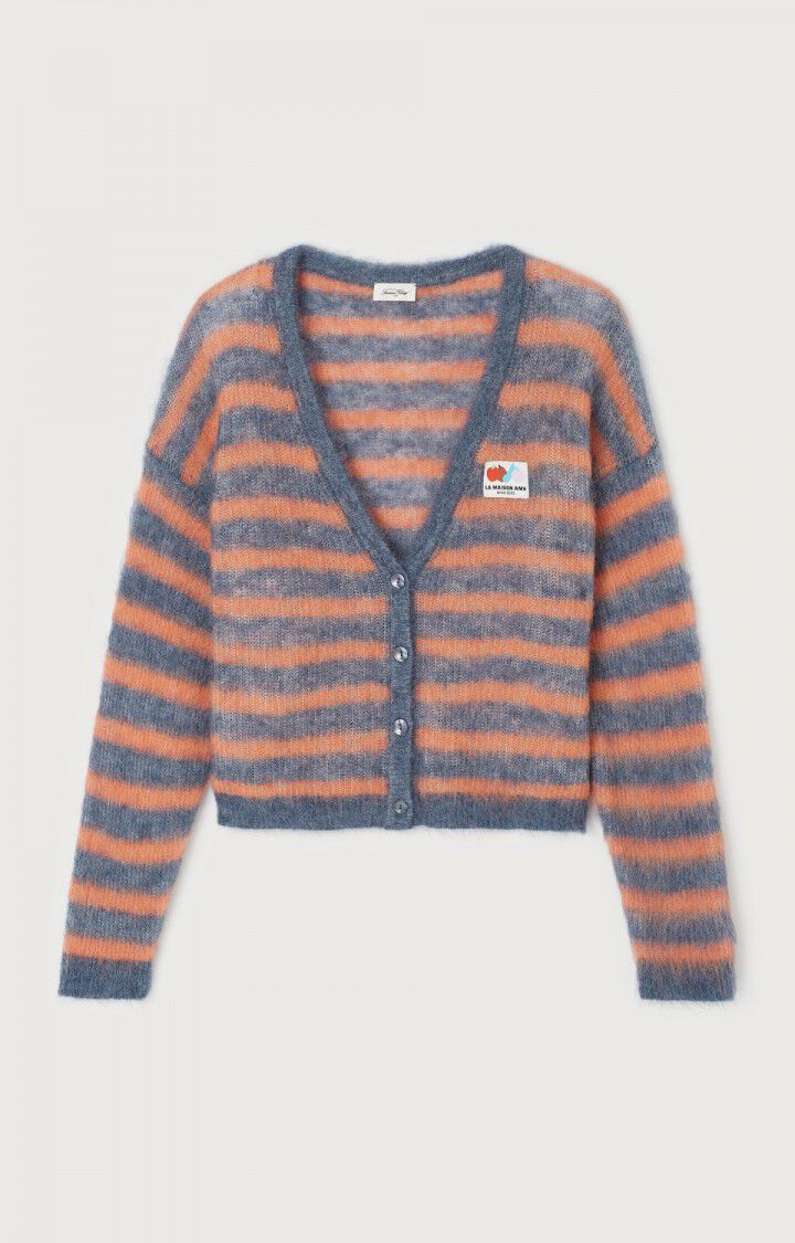 Nenybay Cardigan (Striped Soy)