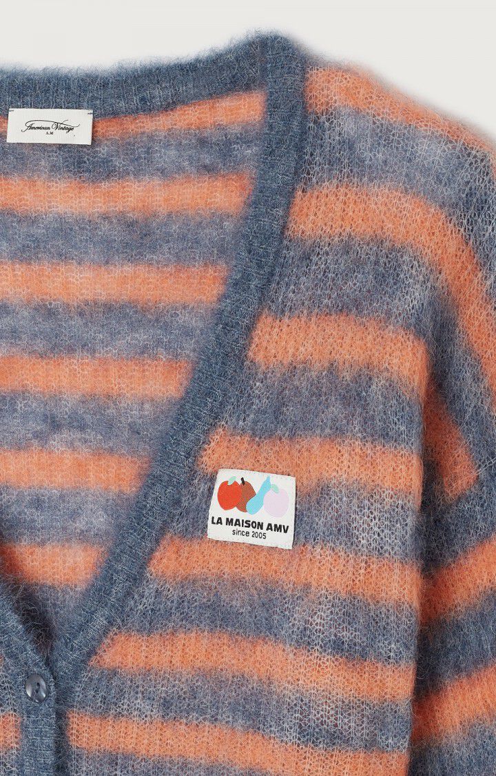 Nenybay Cardigan (Striped Soy)