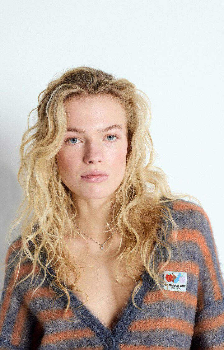 Nenybay Cardigan (Striped Soy)