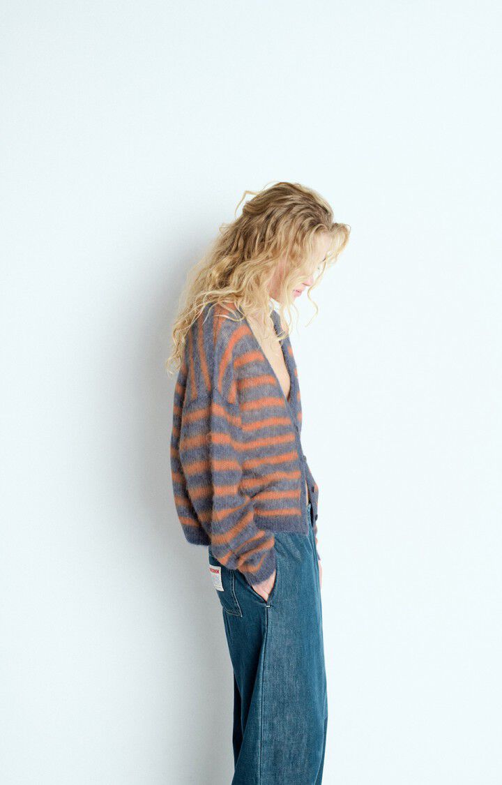 Nenybay Cardigan (Striped Soy)