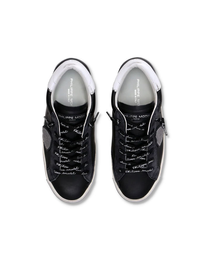 PRSX Low Woman (Foxy Lamine Noir Argent)