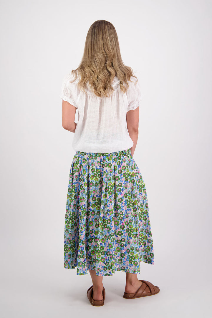 Pandora Skirt (Denim Daisy)