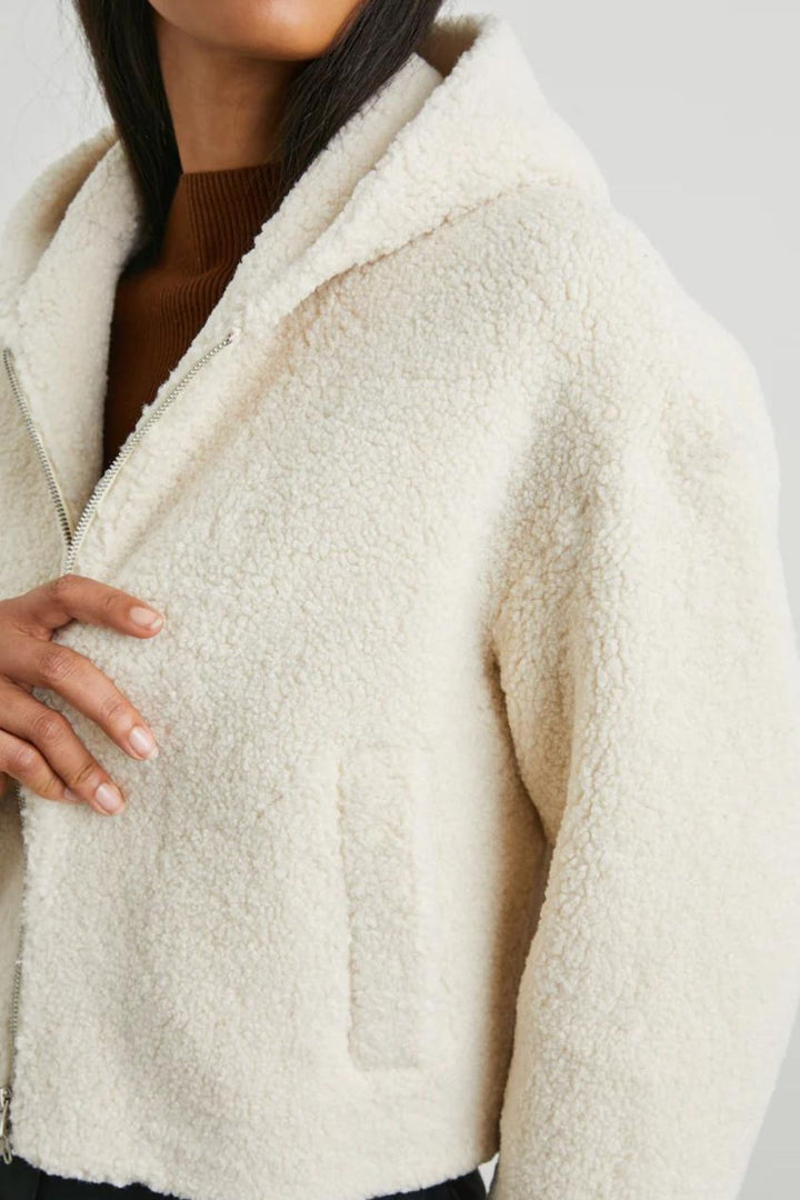 Fabi Jacket (Ivory Teddy)