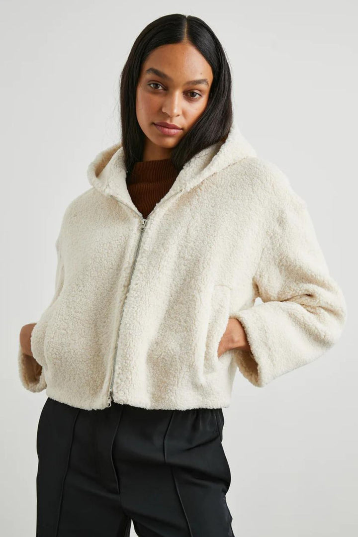 Fabi Jacket (Ivory Teddy)