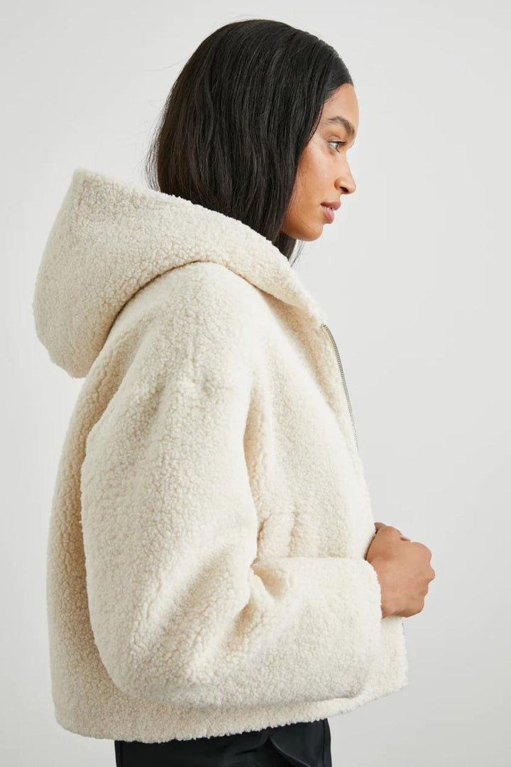 Fabi Jacket (Ivory Teddy)