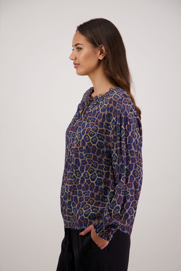 Rumer Top (Antique Leopard)