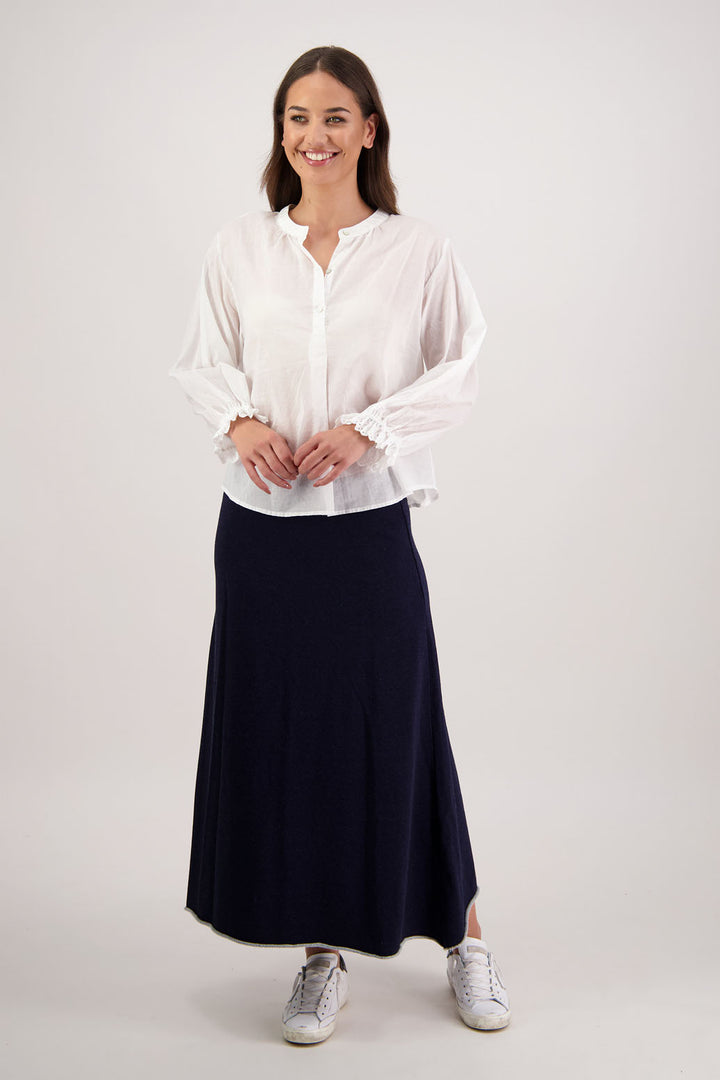 Rutherford Skirt (Denim Jersey)