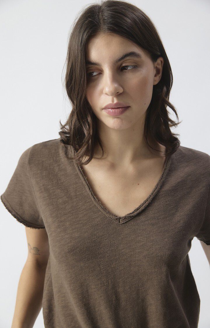 SONOMA V-NECK SHORT SLEEVE (Vintage Chestnut)