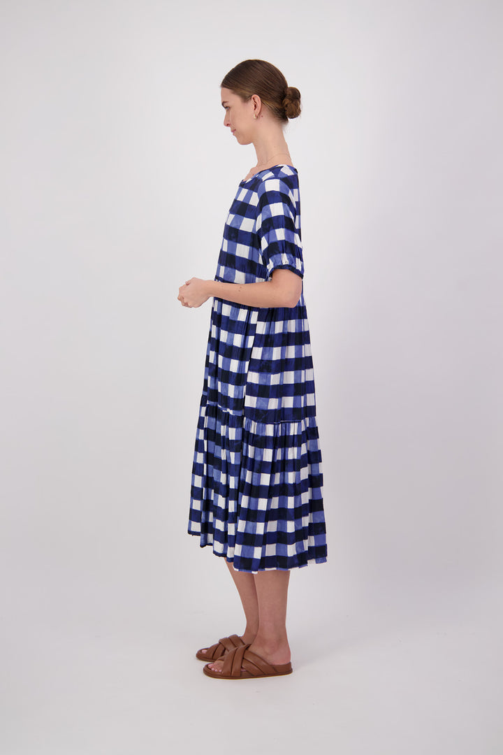 SADIE Dress (Blue Gingham)