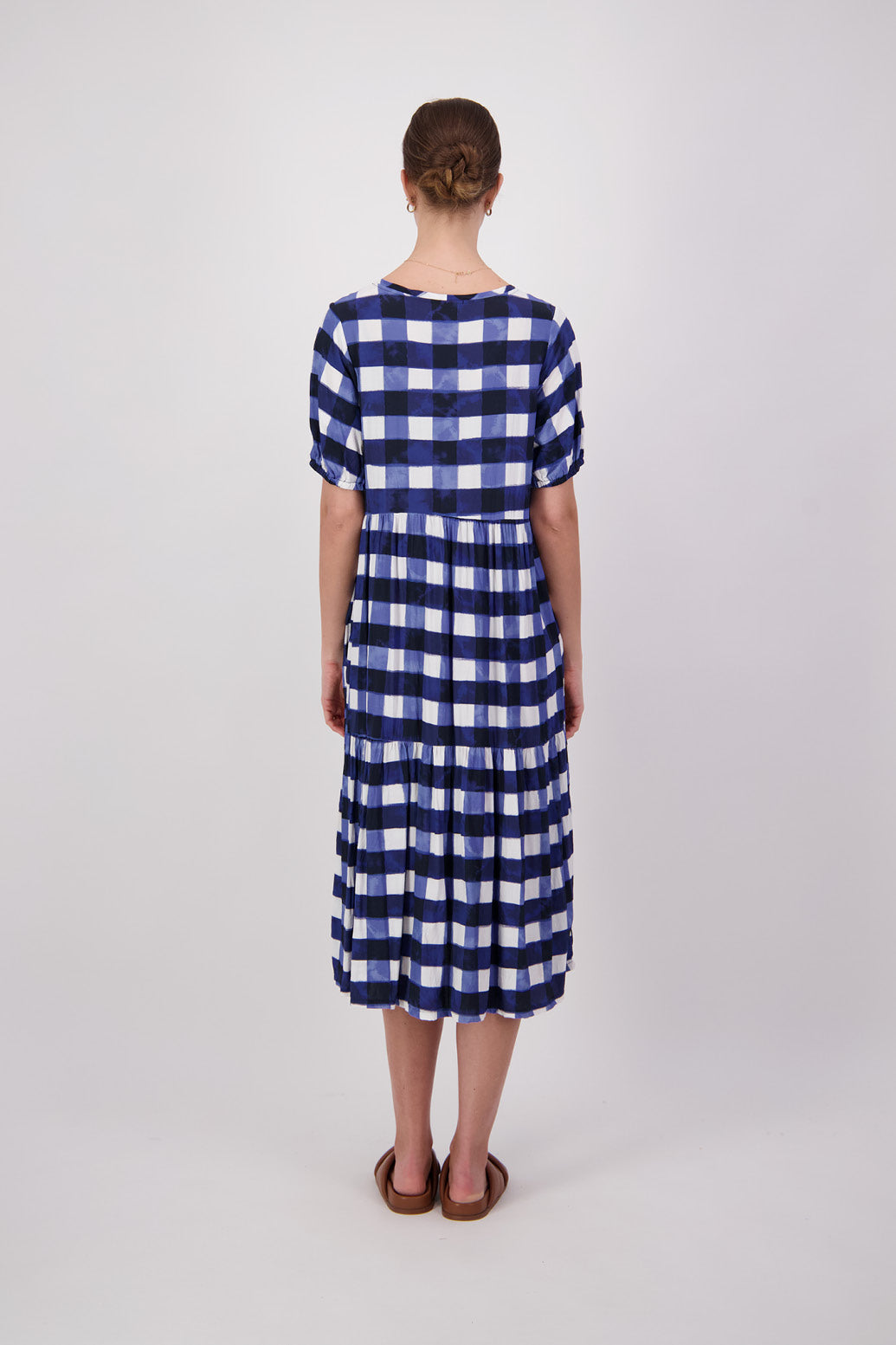 SADIE Dress (Blue Gingham)