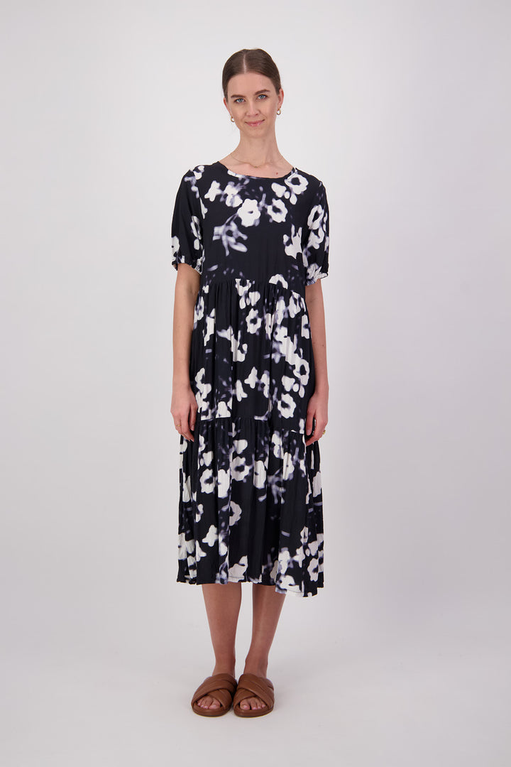 SADIE Dress (White Floral)